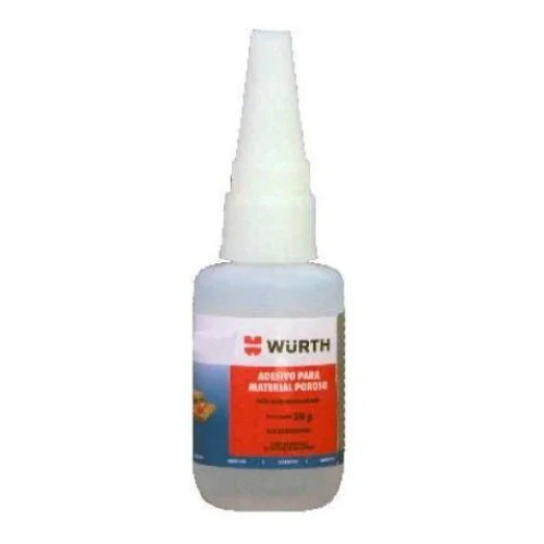 Adesivo Material Poroso 20g Wurth
